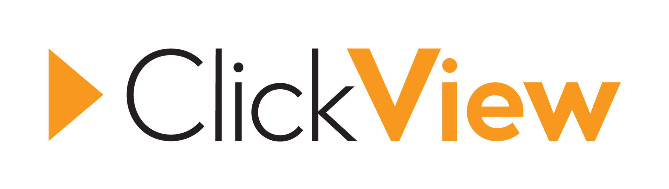 ClickView Logo with border