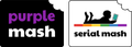 Purple Mash & Serial Mash logos